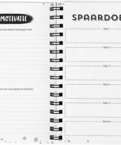 Gloednieuw 😉 HEE Goodies Budgetplanner Kasboek A5 Zwart Wit Money Planner Huishoudboekje ❤️ -ACROPAQ Shop 550x382 8