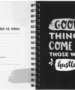 Gloednieuw 😉 HEE Goodies Budgetplanner Kasboek A5 Zwart Wit Money Planner Huishoudboekje ❤️ -ACROPAQ Shop 550x383 5