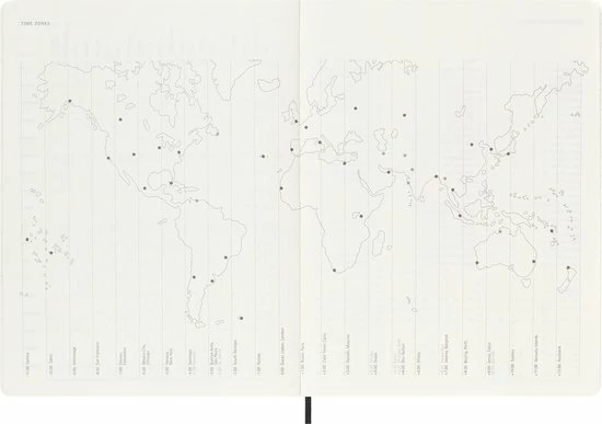 Beste Verkoop 🥰 Moleskine 18 Maanden Agenda - 2022/23 - Wekelijks - XL - Zachte Kaft - Zwart 😀 8 Beste Verkoop 🥰 Moleskine 18 Maanden Agenda - 2022/23 - Wekelijks - XL - Zachte Kaft - Zwart 😀 - Afbeelding 6