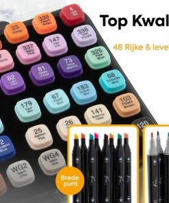 Goedkoop ๐ฏ Nassau Fine Art Dual Marker Dubbelzijdige Stift, Assorti Kleuren, Set à 48 Stuks ๐ 17 Goedkoop ๐ฏ Nassau Fine Art Dual Marker Dubbelzijdige Stift, Assorti Kleuren, Set à 48 Stuks ๐ -ACROPAQ Shop 550x388 9