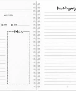 Beste deal 😀 Illustrations By Renee Receptenboek Invulboek - Mijn Receptenboek - Invulboekje Voor Je Favoriete Recepten ⭐ -ACROPAQ Shop 550x394 3