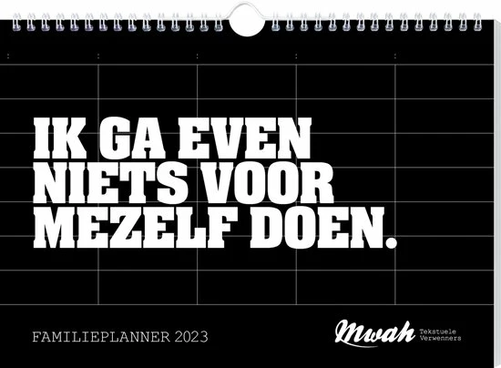 Flash-uitverkoop π― MWAH - Familieplanner - 2023 π 3 Flash-uitverkoop π― MWAH - Familieplanner - 2023 π