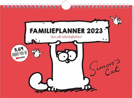 Beste deal 𧨠Simon's Cat - Familieplanner - 2023 π 3 Beste deal 𧨠Simon's Cat - Familieplanner - 2023 π