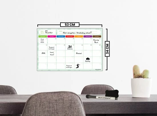 Beste recensies van 🔔 Brute Strength - Magnetisch Weekplanner Whiteboard (8) - 53 X 34 Cm - Planbord - Familieplanner - Gezinsplanner - To Do Planner 🎁 7 Beste recensies van 🔔 Brute Strength - Magnetisch Weekplanner Whiteboard (8) - 53 X 34 Cm - Planbord - Familieplanner - Gezinsplanner - To Do Planner 🎁 - Afbeelding 5