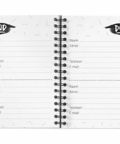 Korting 🛒 HEE Goodies Adresboek Met Alfabet A6 Zwart Wit Adressenboekje Adresboekje Klein Wachtwoordenboekje 😀 -ACROPAQ Shop 550x409 6