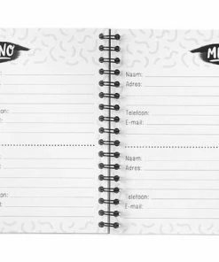 Korting 🛒 HEE Goodies Adresboek Met Alfabet A6 Zwart Wit Adressenboekje Adresboekje Klein Wachtwoordenboekje 😀 -ACROPAQ Shop 550x409 8