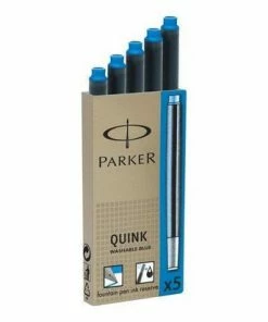 Aanbiedingen 🌟 Parker QUINK Lange Vulpen Inktpatronen | Uitwasbaar Blauw | 5 Stuks ⭐ -ACROPAQ Shop 550x412 34