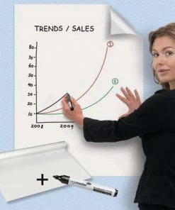 Beste Pirce 💯 Legamaster - Magic-chart - Whiteboard - Folie - 60x80cm - Wit - 25 Vel 🔥 -ACROPAQ Shop 550x412 4