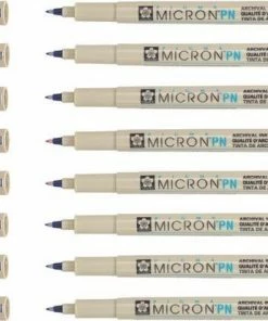 Begroting 😍 Sakura Pigma Micron PN Set 8 Verschillende Kleuren ❤️ -ACROPAQ Shop 550x413 4