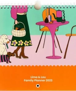 Coupon 👍 A-Journal Lima & Lou Familieplanner 2023 ✨