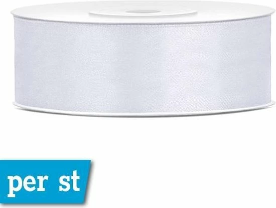Top 10 β Merkloos Satijn Lint Wit 25mm 25m π 8 Top 10 β Merkloos Satijn Lint Wit 25mm 25m π - Afbeelding 7