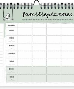 Beste Pirce ✨ Familieplanner A4 | Weekplanner Ongedateerd | Thuismusje 🤩 -ACROPAQ Shop 550x416 1