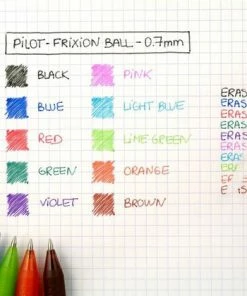 Beste Verkoop 🎁 Pilot FriXion Zwarte Rollerball Ball 0.5mm Erasable Pen - 0.5mm Uitgumbare Balpen ⌛ -ACROPAQ Shop 550x420 3