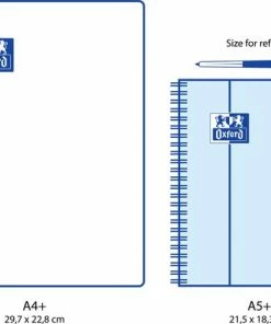 Groothandel 👍 Oxford School Collegeblok - Schrijfblok - A5+ - Lijn - 17 Gaats - 80 Vellen - Assorti 😉 -ACROPAQ Shop 550x421