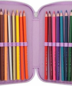 Top 10 🤩 Topmodel Etui Glamour 20 X 13 Cm Polyester Paars 44-delig 🔥 -ACROPAQ Shop 550x423