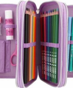Top 10 🤩 Topmodel Etui Glamour 20 X 13 Cm Polyester Paars 44-delig 🔥 -ACROPAQ Shop 550x426 1