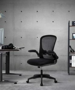 Beste Pirce 🔔 Game Hero Office Home F1 Bureaustoel Hoogte Verstelbaar - 1D Armleuningen - Mesh Zwart 🔥 -ACROPAQ Shop 550x429 2