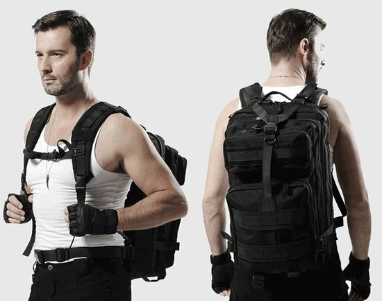 Korting 🤩 Militaire Rugzak - Leger Rugtas - Tactische Rugzak - 26 L - Verstelbaar - Waterdicht - Rheme ✨ 12 Korting 🤩 Militaire Rugzak - Leger Rugtas - Tactische Rugzak - 26 L - Verstelbaar - Waterdicht - Rheme ✨ - Afbeelding 10