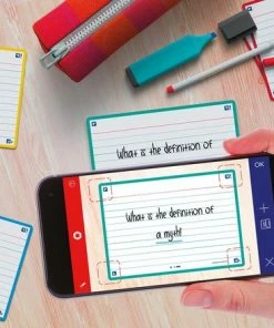 Aanbiedingen 😉 Oxford Flash 2.0 - Flashcards - Starterkit - Gelijnd - A7 - 4 Kleuren - 80 Stuks 👍 -ACROPAQ Shop 550x440