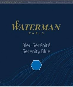 Aanbiedingen 👏 Waterman-vulpeninktpatronen | Lang | Serenity Blue | 8 Stuks ⭐ -ACROPAQ Shop 550x443 1