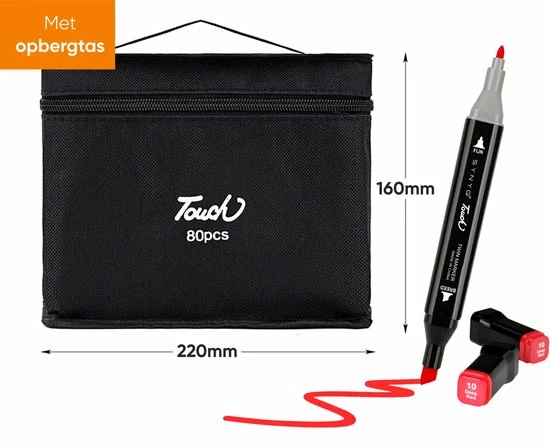 Beste Pirce โญ Synyq Twinmarkers - Markeerstiften - Dual-Tip Markers - Dubbelzijdige Stift - Tekenstiften - Kleurstiften - Alcohol Markers - Alcohol Stiften - 80 Stuks - Sinterklaas Cadeautjes ๐ฅ 11 Beste Pirce โญ Synyq Twinmarkers - Markeerstiften - Dual-Tip Markers - Dubbelzijdige Stift - Tekenstiften - Kleurstiften - Alcohol Markers - Alcohol Stiften - 80 Stuks - Sinterklaas Cadeautjes ๐ฅ - Afbeelding 9