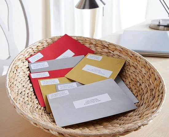 Coupon 😉 DYMO Originele Grote LabelWriter Adreslabels | 36 Mm X 89 Mm | Rol Van 260 Stuks | Zwarte Afdruk Op Wit | Voor LabelWriter Labelmakers 🤩 5 Coupon 😉 DYMO Originele Grote LabelWriter Adreslabels | 36 Mm X 89 Mm | Rol Van 260 Stuks | Zwarte Afdruk Op Wit | Voor LabelWriter Labelmakers 🤩 - Afbeelding 3