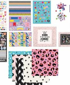 Uitgang 😍 Grafix Journaling Set Voor Meisjes | Dagboek Set Met Méér Dan 500 Accessoires | Notitieblok - Dagboek - Gelpen - Kartelschaar - Lijmstift - Scrapbook - Stickers - Voorgesneden Vormen - 3D Stickers - Pailletten - Gemstones 🥰 -ACROPAQ Shop 550x451 5