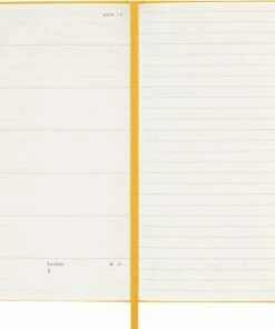 Flash-uitverkoop ⌛ Moleskine 12 Maanden Agenda - 2023 - Wekelijks - Pocket - Harde Kaft - Oranje Geel 🔔 -ACROPAQ Shop 550x454 3
