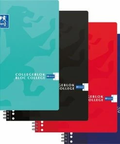 Flash-uitverkoop ⌛ Oxford School Collegeblok - Schrijfblok - A4+ - Lijn - 23 Gaats - 80 Pagina's - 1 Stuk 😀