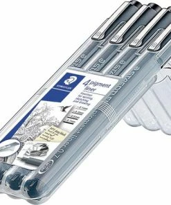 Hete verkoop 🔥 STAEDTLER Pigment Liner 308 - Fineliner - Box Met 4 Lijnbreedten 🎁 -ACROPAQ Shop 550x466 2