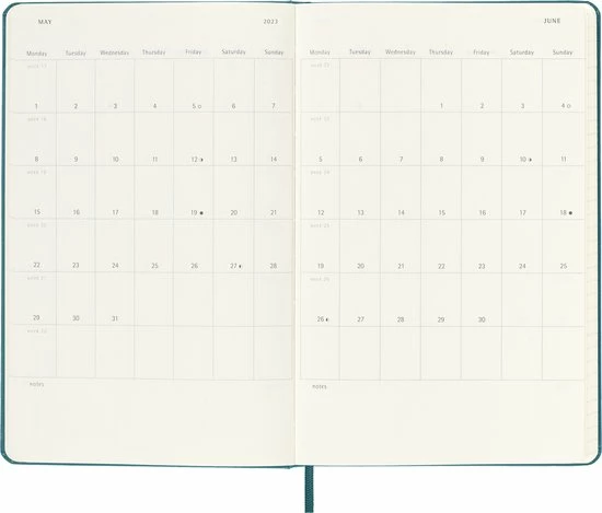 Hete verkoop ๐ฅฐ Moleskine 18 Maanden Agenda - 2022/23 - LE Planner - Kleine Prins - Wekelijks - Large - Berg ๐ฅฐ 6 Hete verkoop ๐ฅฐ Moleskine 18 Maanden Agenda - 2022/23 - LE Planner - Kleine Prins - Wekelijks - Large - Berg ๐ฅฐ - Afbeelding 4