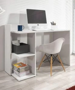 Beste recensies van ⭐ Meubella - Bureau Pierre - Wit - 120 Cm 👏