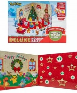 Hete verkoop 🤩 Adventskalender Pokémon Deluxe Met Licht En Geluid ⌛