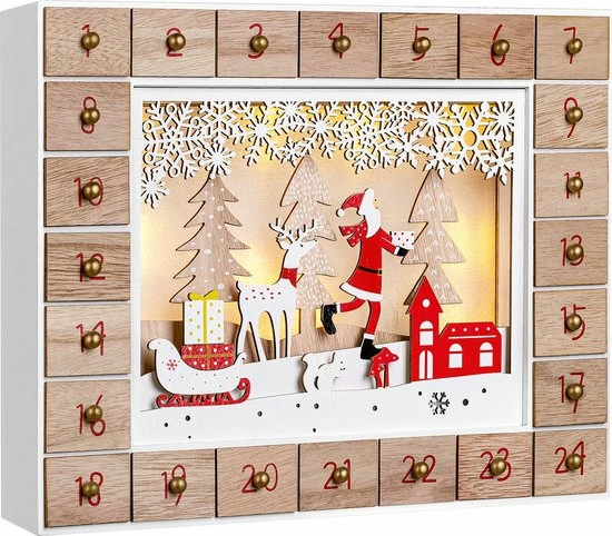 Coupon ๐ Spielwerk – Adventskalender - LED - Kerstman - MDF ๐คฉ 3 Coupon ๐ Spielwerk – Adventskalender - LED - Kerstman - MDF ๐คฉ