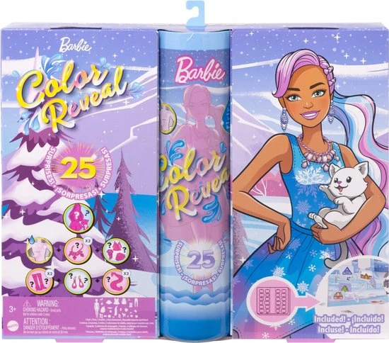 Goedkoopste π― Barbie Color Reveal HJD60 Pop π 1 Goedkoopste π― Barbie Color Reveal HJD60 Pop π