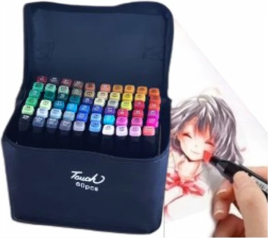 Promo 👍 Stiften Voor Volwassenen Touch Twinmarkers Dubbelzijdige Alcohol Stiften - 60 Stuks - Dual Tip Markers - Tekenstiften - Kleurstiften - Fineliners - Dikke Dunne Stiften - Handlettering Kalligrafie Bullet Jounal Dagboek - Kleuren 😍 3 Promo 👍 Stiften Voor Volwassenen Touch Twinmarkers Dubbelzijdige Alcohol Stiften - 60 Stuks - Dual Tip Markers - Tekenstiften - Kleurstiften - Fineliners - Dikke Dunne Stiften - Handlettering Kalligrafie Bullet Jounal Dagboek - Kleuren 😍