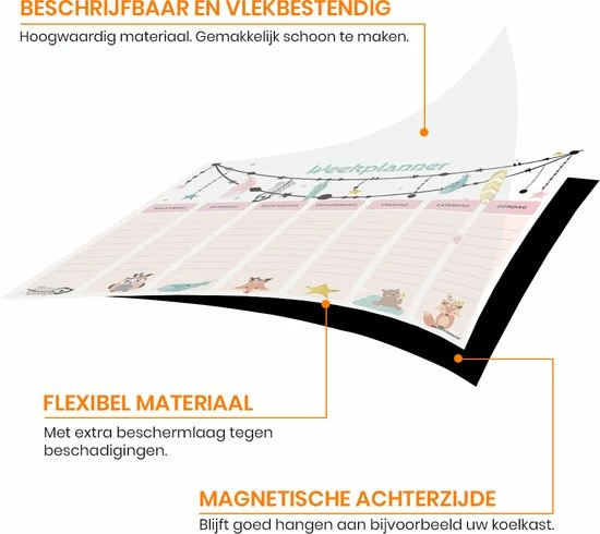 Begroting ❤️ Brute Strength - Magnetisch Weekplanner Whiteboard (30) - A3 - Planbord - Dagplanner Kind - To Do Planner Kinderen ❤️ 7 Begroting ❤️ Brute Strength - Magnetisch Weekplanner Whiteboard (30) - A3 - Planbord - Dagplanner Kind - To Do Planner Kinderen ❤️ - Afbeelding 5