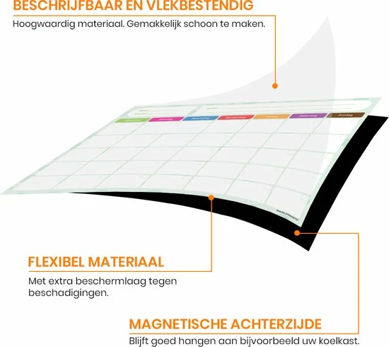 Beste recensies van 🔔 Brute Strength - Magnetisch Weekplanner Whiteboard (8) - 53 X 34 Cm - Planbord - Familieplanner - Gezinsplanner - To Do Planner 🎁 8 Beste recensies van 🔔 Brute Strength - Magnetisch Weekplanner Whiteboard (8) - 53 X 34 Cm - Planbord - Familieplanner - Gezinsplanner - To Do Planner 🎁 - Afbeelding 6