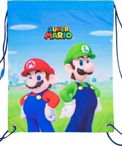 Korting 😀 Super Mario - Gymtas (32x41cm) ❤️ -ACROPAQ Shop 550x492 2
