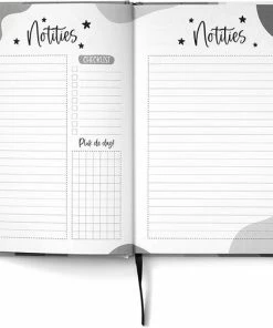Flash-uitverkoop 🔥 HEE Goodies Agenda 2023 Volwassenen A5 Jaaragenda 2023 Weekagenda Zwart Wit (groot: Halve A4) 🛒 -ACROPAQ Shop 550x505 2