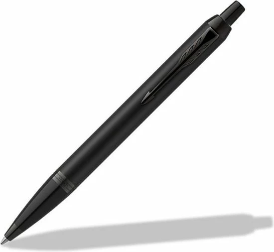 Goedkoop โ Parker IM Balpen | Matzwart Met Zwart Detail | Medium Punt Met Blauwe Navulling | Geschenkdoos ๐ 5 Goedkoop โ Parker IM Balpen | Matzwart Met Zwart Detail | Medium Punt Met Blauwe Navulling | Geschenkdoos ๐ - Afbeelding 3