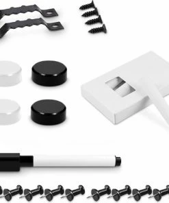 Kopen 🎉 Navaris Weekplanner - Prikbord, Whiteboard En Krijtbord In één - Magnetisch Planbord - 60 X 40 Cm - Met Krijt, Marker, Magneten En Punaises 👏 -ACROPAQ Shop 550x508 1