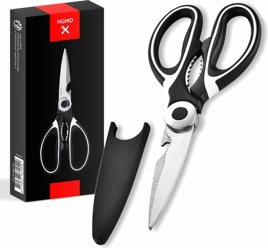 Goedkoop ๐งจ HGMD® Multifunctionele Keukenschaar - Vaatwasser Bestendig - Huishoudschaar - Schaar Linkshandig En Rechtshandig - Flesopener - Notenkraker - Vissenontschubber ๐ฏ 3 Goedkoop ๐งจ HGMD® Multifunctionele Keukenschaar - Vaatwasser Bestendig - Huishoudschaar - Schaar Linkshandig En Rechtshandig - Flesopener - Notenkraker - Vissenontschubber ๐ฏ