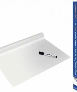 Beste Pirce 💯 Legamaster - Magic-chart - Whiteboard - Folie - 60x80cm - Wit - 25 Vel 🔥 -ACROPAQ Shop 550x509 2