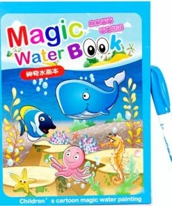 Beste Verkoop ✨ Magic Water Pen - Nu Gratis Water Magicbook Erbij - Waterpen - Water Pen - Waterstiften- 8 Stiften- Drijvende Inkt- Water Pennen- Stiften- Magisch- Markers- Waterpen - Sinterklaas Cadeaus - Mirmu ⭐ -ACROPAQ Shop 550x515 1