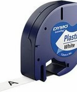 Flash-uitverkoop 🧨 DYMO LetraTag Plastic Labels | Origineel | 12 Mm X 4 M Op Rol | Zwart Afdrukken Op Witte Labels | Voor LetraTag-labelmakers 🤩 -ACROPAQ Shop 550x515
