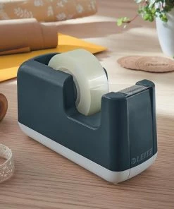 Goedkoopste 🎉 Leitz Cosy Plakbandhouder - Plakband Dispenser Inclusief Plakband - Ideaal Voor Thuiskantoor/Thuiswerken - Fluweel Grijs 🔔 -ACROPAQ Shop 550x518 2