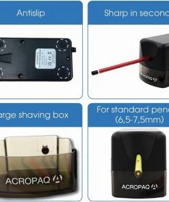 Gloednieuw ✨ ACROPAQ Elektrische Puntenslijper - Potloodslijper Machine - S100 🔔 19 Gloednieuw ✨ ACROPAQ Elektrische Puntenslijper - Potloodslijper Machine - S100 🔔 -ACROPAQ Shop 550x521 1