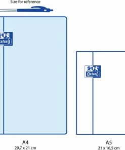 Gloednieuw 🎉 Oxford School - Schoolschrift - A4 - Lijn - Met Kantlijn - 72 Pagina's - Pak Van 3 🛒 -ACROPAQ Shop 550x521 3