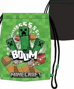 Aanbiedingen 🛒 Minecraft Gymtas - Zwemtas 🛒